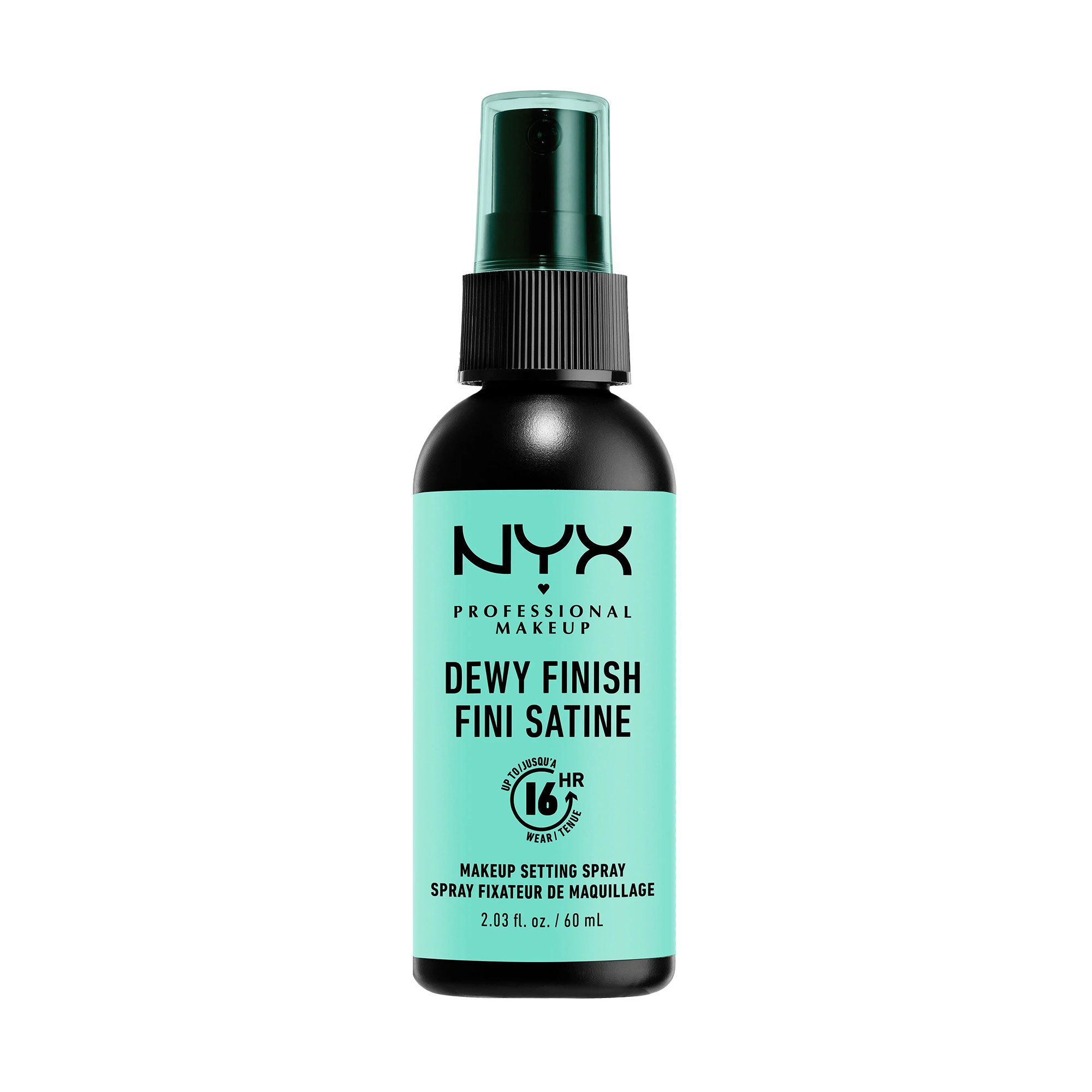 Спрей для фіксації макіяжу NYX Professional Makeup Setting Spray Dewy Finish з ефектом вологого сяйва, 60 мл